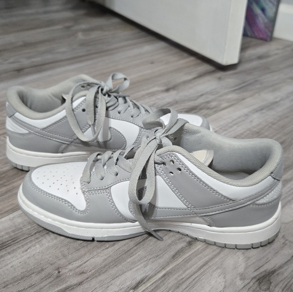 Nike Dunk Low RETRO "Grey Fog" DD1391-103 Sneakers Shoes  Woman Size 7 - Picture 11 of 15